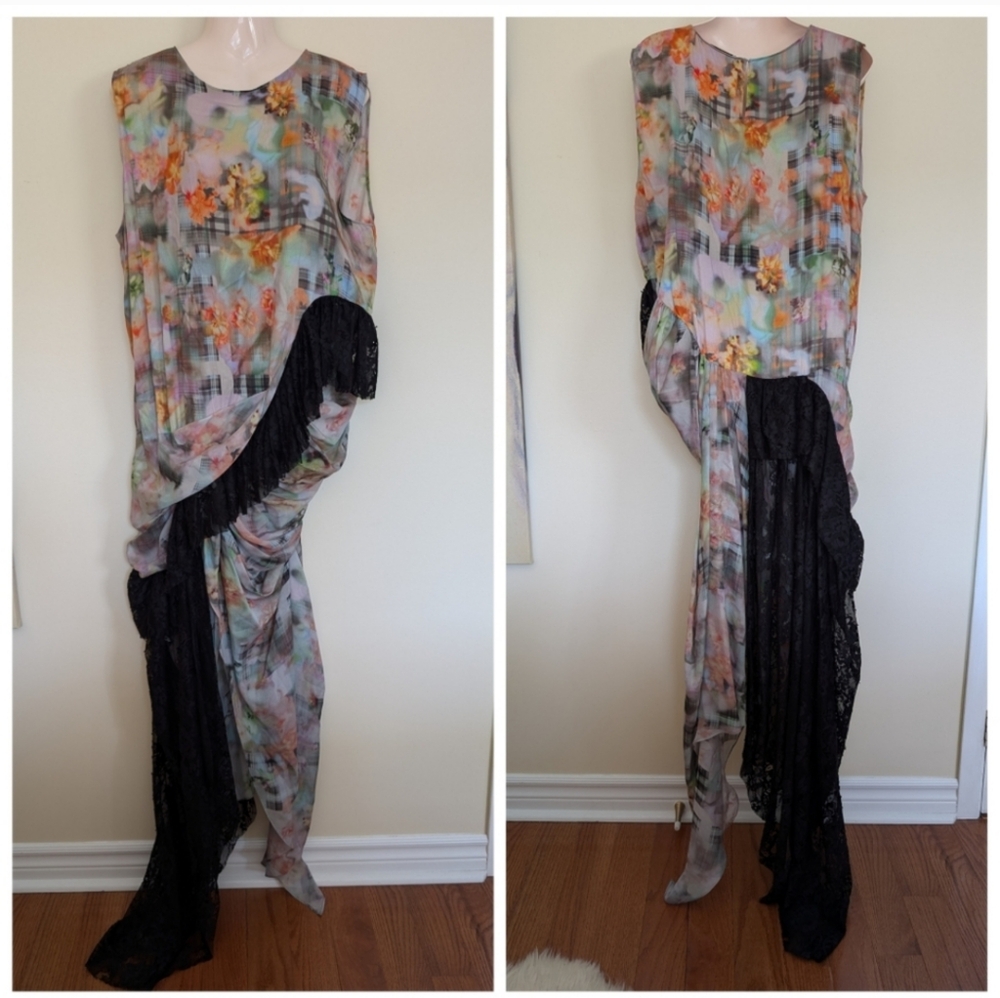 Collina Strada Garden Blur Fanny Dress XL - Picture 6 of 16